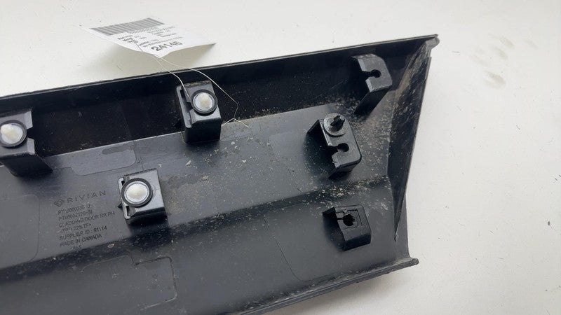 PT00002128 ⭕ 2022-2024 Rivian R1T R1S Rear Right Door Mold Trim Cladding RH PT00000336