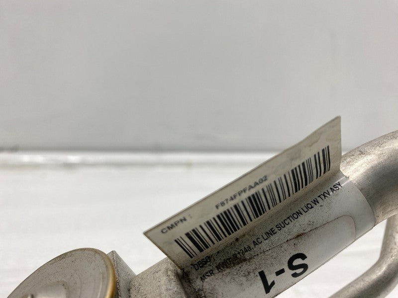 600848100A ⭕16-20 Model S AC Lower Liquid & Chiller Suction Line Pipe w/ Valve 6008481-00-A