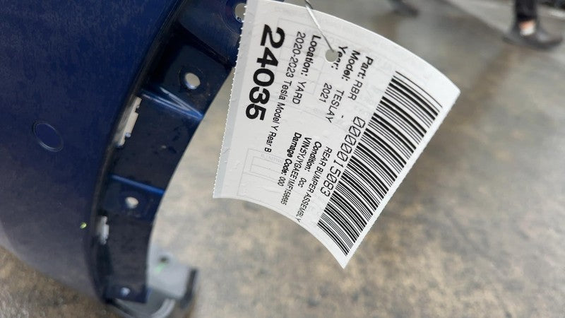 ⭕ 2020-2022 Tesla Model Y Rear Bumper Cover w/ Park Sensor & Valance B