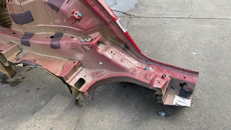 ⭕ 2017-2020 Tesla Model 3 Rear Left Quarter Panel Structural Frame Cut Red PPMR