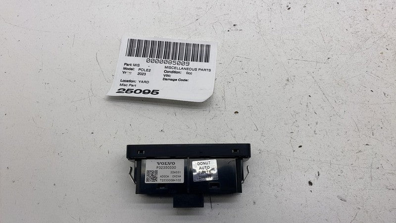 32350330 ⭕ 23-25 Polestar 2 Trunk Tailgate Opening Switch Release Control Button 32350330