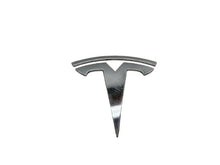 ⭕ 2017-2023 Tesla Model 3 Y M3 MY Front Hood Silver Emblem Upgrade T-Badge Logo