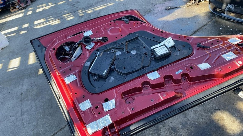 1028790-E0-K ⭕ 2016-2023 Tesla Model X Rear Driver Side Falcon Door Shell Panel LH Red - PPMR