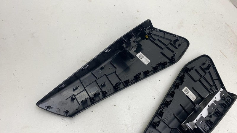 ⭕2021-2023 Volkswagen ID.4 Front & Rear Left & Right Door Panel Trim Cover Black