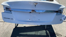 ⭕ 2012-2015 Tesla Model S Rear Tailgate Hatch Liftgate Panel Assembly White PPSW