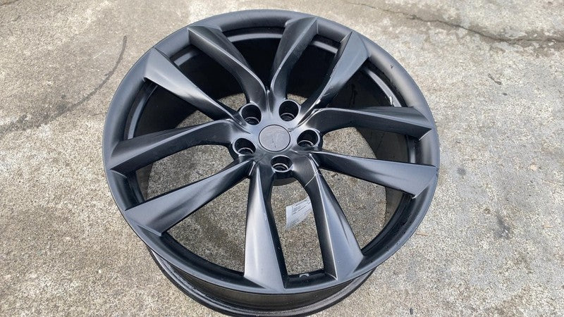 ⭕ 2016-2020 Tesla Model S MS 21" Rear Arachnid Wheel Rim 21x8.5 107574