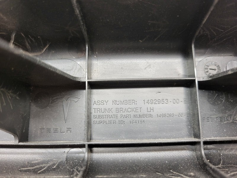 1492953 00 B ⭕ 2020-2024 Tesla Model Y Rear Trunk Cargo Floor Bracket Trim Left 1492953-00-B