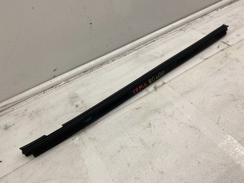⭕ 16-23 Tesla Model X Rear Driver Side Door Window Inner Belt Rubber Seal Left