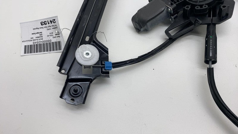 102882100F 2016-2020 Tesla Model X Rear Passenger Side Door Window Regulator & Motor Right
