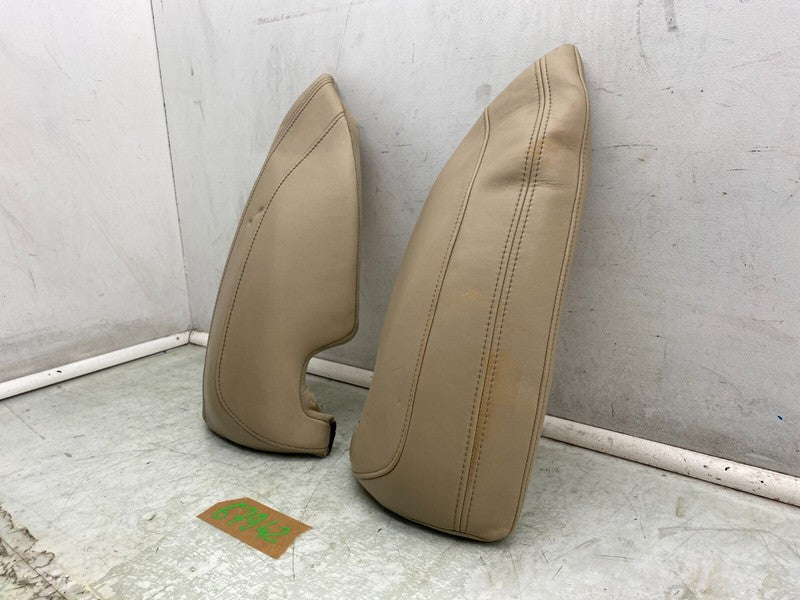 722319723069 ⭕ 12-20 Tesla Model S Rear Left & Right 2nd Row Seat Bolster Cushion Cover Tan