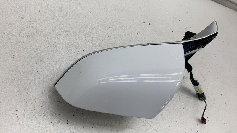 ⭕ 2012-2015 Tesla Model S Front Left Exterior Rear View Door Mirror Wh