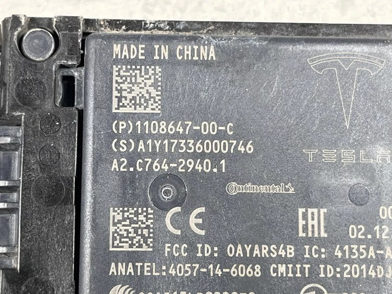 110864700C ⭕16-20 Tesla Model S X 3 Seven Pin Perpendicular Radar Sensor 7-Pin 1108647-00-C