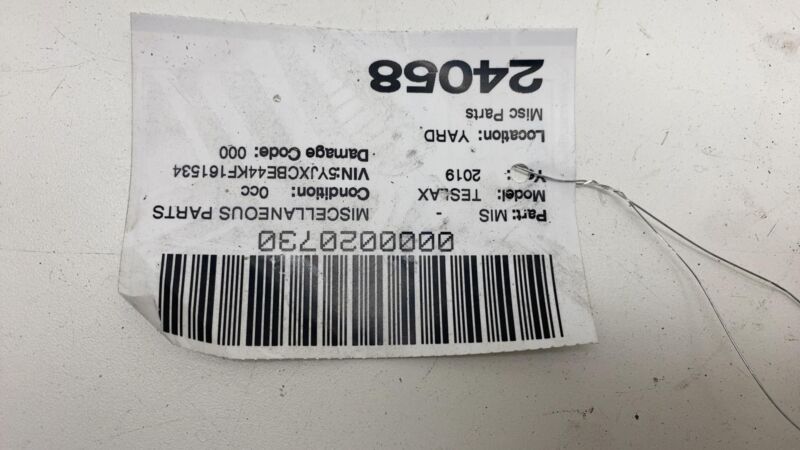 2016-2020 Tesla Model X MX Cooling System Auxiliary Coolant Water Pump Assembly