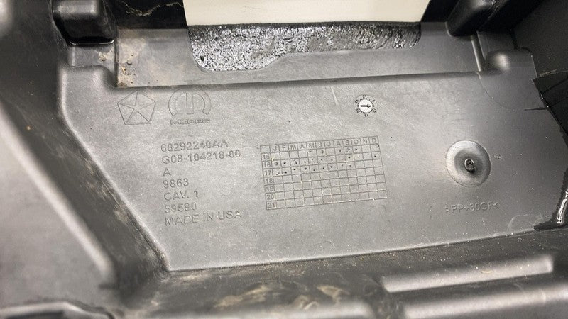 68292240AA ⭕ 17-24 Chrysler Pacifica Radiator Core Support Bracket Upper Closure 68292240AA