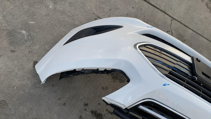 2017 Ford C-Max Front Bumper Cover Shell Panel w/ Grille & Emblem Whit