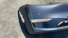 ⭕ 20-22 Model Y Front Bumper Cover w/ Park Sensor Holes Gray - PMNG 1493745-00-A