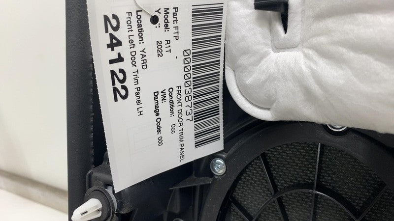 ⭕ 22-24 Rivian R1T R1S Front Driver Left Door Trim Panel Ocean Coast P