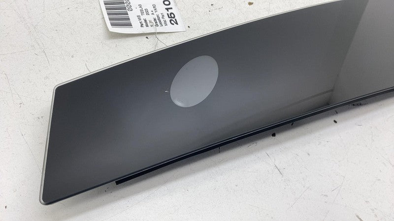 ⭕17-23 Model 3 Right B-Pillar Applique Glass Trim Molding w/ Camera 11