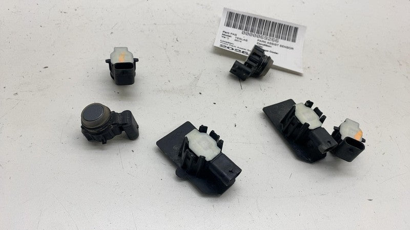 ⭕ 12-20 Model S X SET of 6 Bumper Parking Assist Sensor Gray PMTG 1048