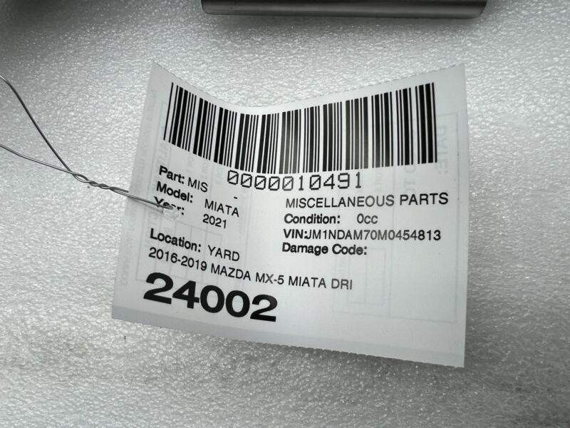 NA1P64281 2016-2022 Mazda MX-5 Miata Driver Side Lower Dashboard Trim Kick Panel Left LH