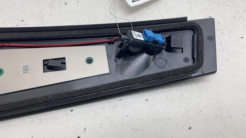 110043700C ⭕ 17-23 Model 3 Left B-Pillar Applique Glass Trim Molding w/ Camera 1100437-00-C