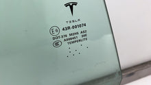 ⭕ 2012-2020 Tesla Model S Rear Passenger Side Door Window Glass Right Assembly