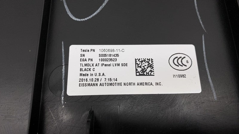 ⭕ 16-20 Tesla Model S Dashboard Instrument Panel Dash Top Pad Cover 10