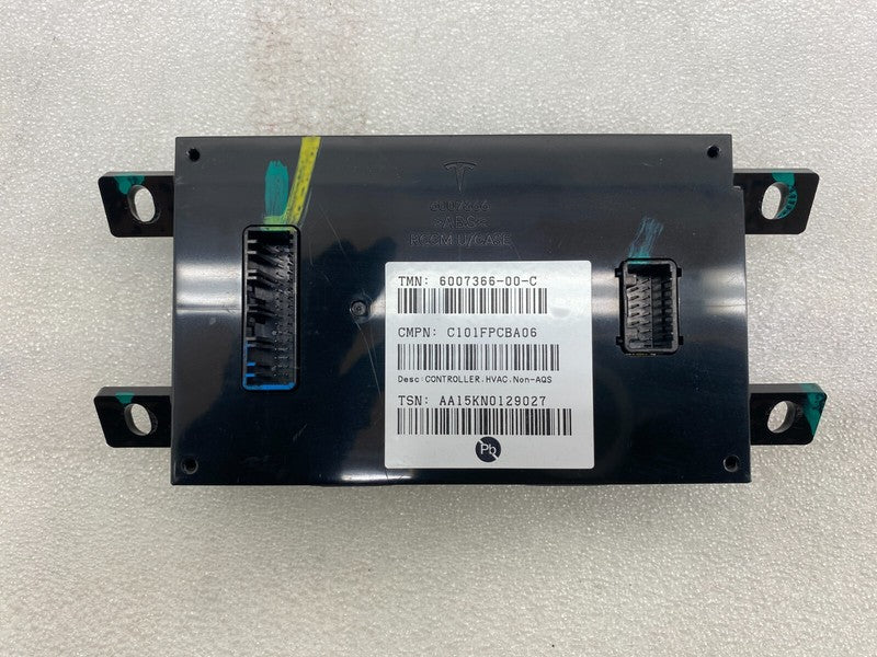 600736600C ⭕ 12-20 Model S X A/C Heater Climate Control HVAC Controller Module 6007366-00-C