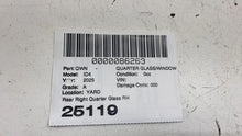 ⭕ 2023 2024 2025 Volkswagen ID.4 Rear Passenger Side Quarter Glass Right RH
