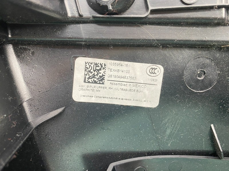 103595116I ⭕ 16-20 Model X Left & Right B-Pillar Upper Trim Panel 1035951-16-I/1035954-16-I