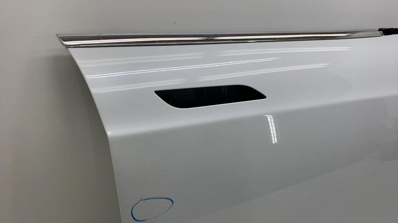 2012-2015 Tesla Model S Front Passenger Side Door Shell Panel Right White - PPSW