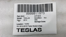⭕ 2012-2017 Tesla Model S MS Front Passenger Side Seat Airbag Right 1005258-00-C