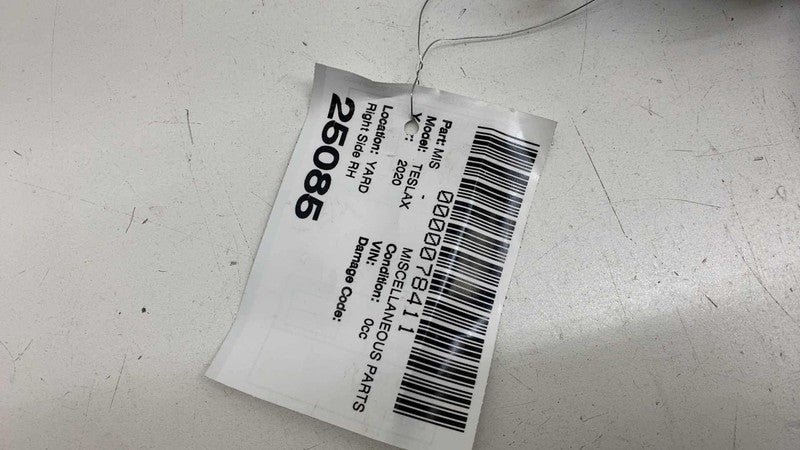 ⭕2016-2020 Model X Front Right Windshield Sun Visor Black Sunvisor 110