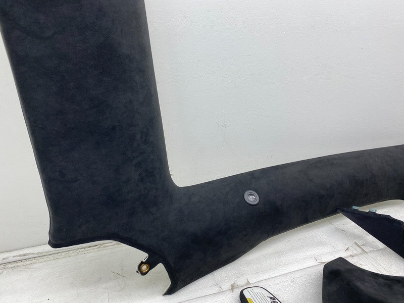 ⭕ 16-20 Tesla Model S SET of Ceiling Headliner Sunvisor Upper A + B + 