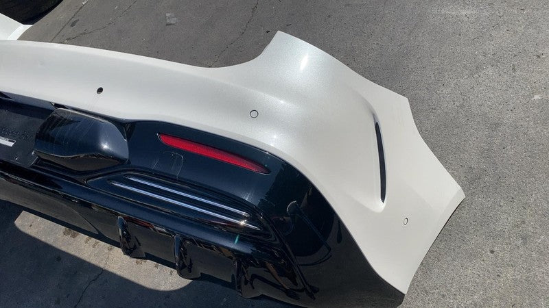 ⭕ 2022 Mercedes-Benz EQS 450+ V297 Rear Bumper Cover w/ Lower Valance White 799