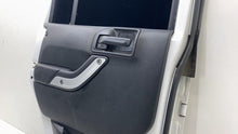 ⭕ 12-18 Jeep Wrangler Rear Driver LH Door Panel w/ Window Glass Left White - PW7