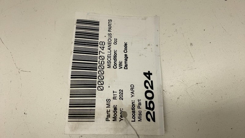 ⭕ 22-24 Rivian R1T Restraint Diagnostic Computer Module Computer Unit 