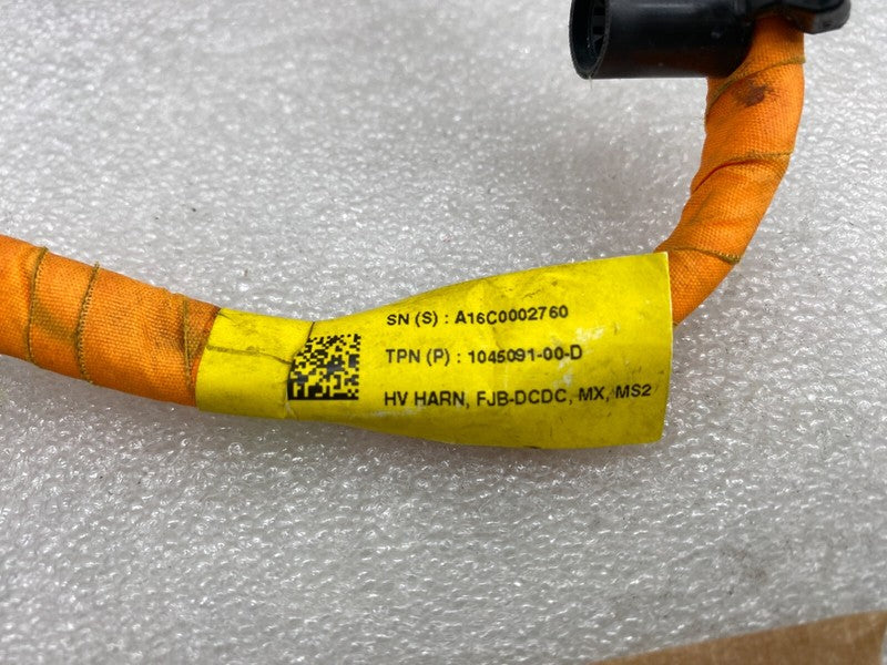 1045091 00 D ⭕ 16-20 Model S MS High Voltage FJB DC-DC Converter Wiring Harness 1045091-00-D