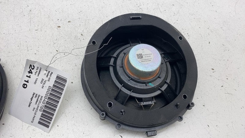 ⭕ 2021-2023 Tesla Model S MS Left & Right Door Audio Speaker Woofer 16
