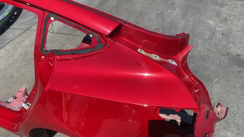 ⭕ 2017-2020 Tesla Model 3 Rear Left Quarter Panel Structural Frame Cut Red PPMR