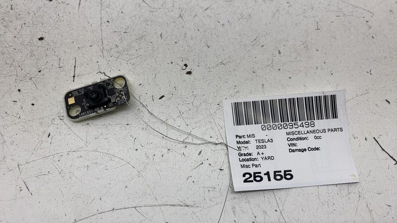 ⭕ 17-23 Model 3 M3 Front Interior Rear View Mirror Security Camera 109