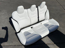 ⭕ 18-20 Tesla Model S Left & Right Front Bucket Seat + Rear 2nd Row Seat White