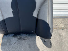 ⭕ 12-15 Tesla Model S Rear 2nd Row Seat Upper Cushion w/ Bolster Leather Black
