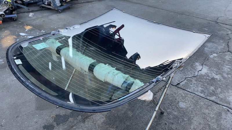 ⭕ 21-23 Model 3 M3 Rear Trunk Panoramic Backlite Glass Back Section 14