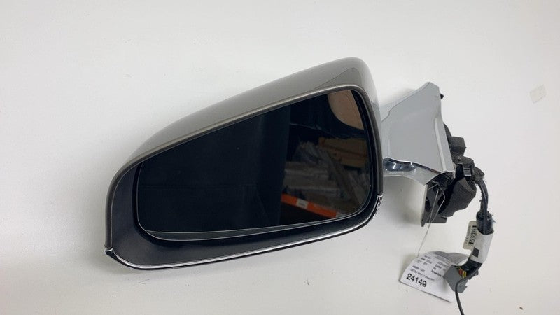 1041317-00-A 2012-2015 Tesla Model S Front Left Exterior Rear View Door Mirror LH Brown PPTI