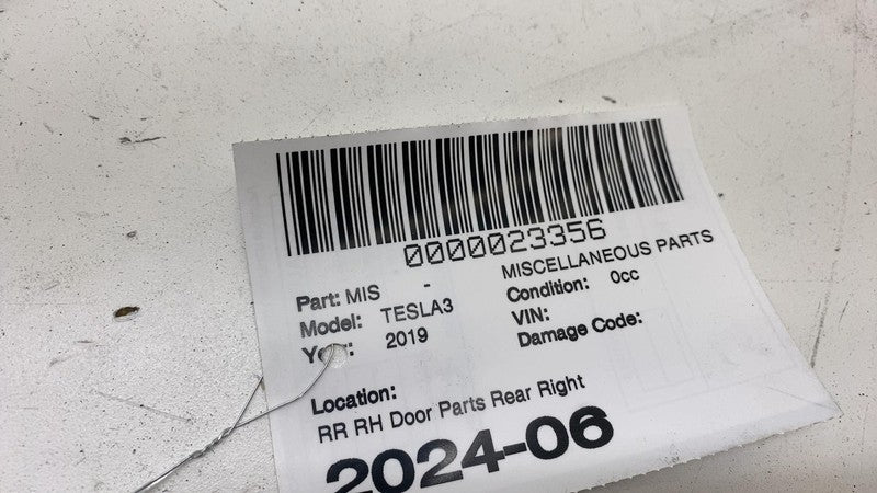 ⭕ 2017-2020 Tesla Model 3 Rear Right Door Wiring Harness Cable Wire 20