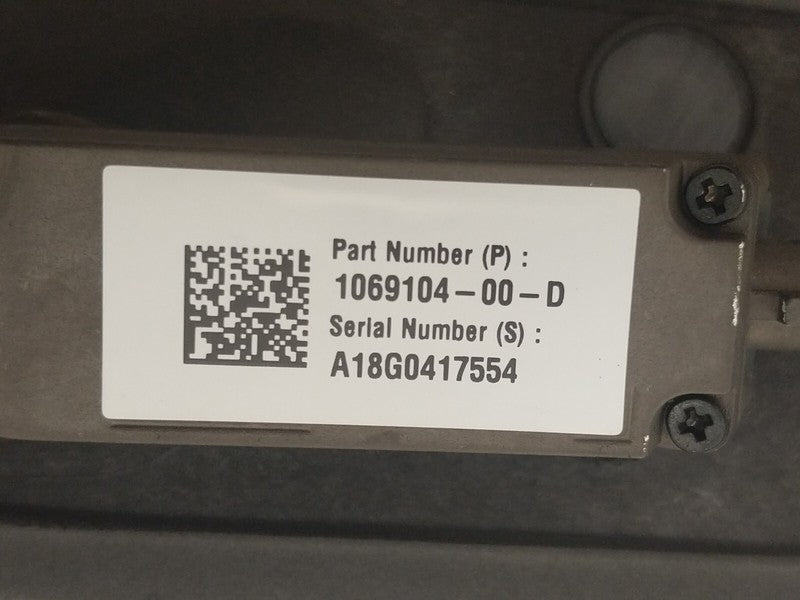1069104-00-D ⭕ 2016-2020 Tesla Model S Driver Side B-Pillar Applique Glass & Camera Left OEM