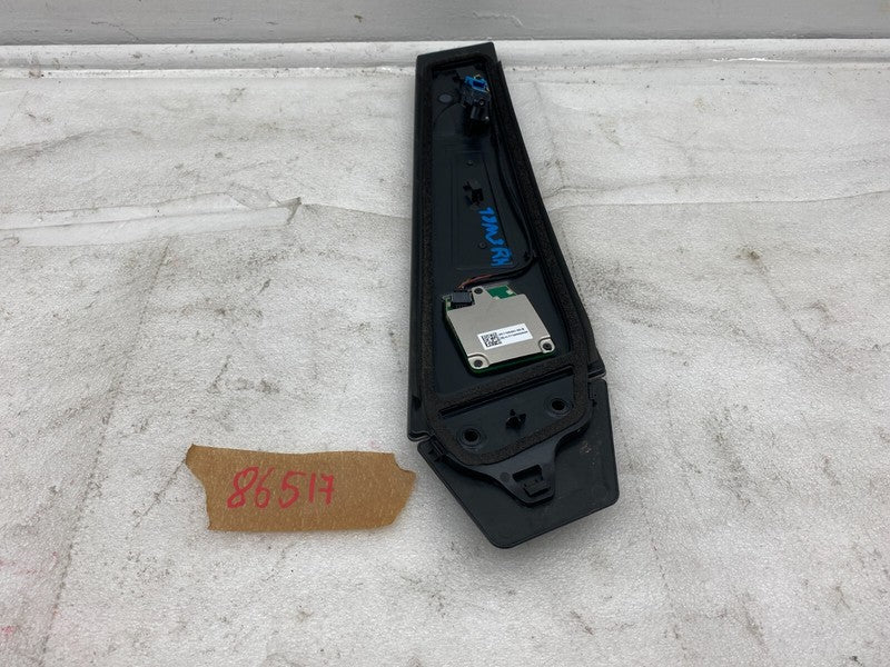 110044100B ⭕17-23 Model 3 Right B-Pillar Applique Glass Trim Molding w/ Camera 1100619-00-C