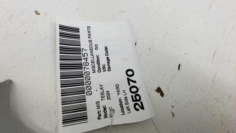 ⭕ 20-24 Tesla Model Y Driver B-Pillar Upper Trim Cover Panel Left 1494