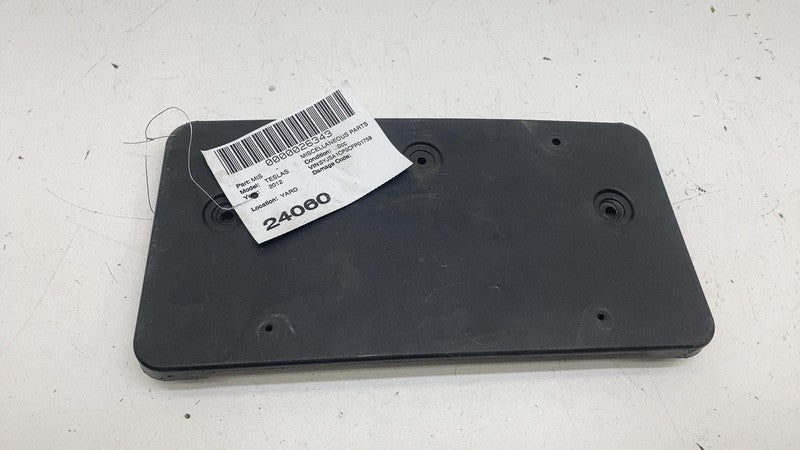 ⭕ 2012-2015 Tesla Model S Front License Plate Holder Bracket Frame 101